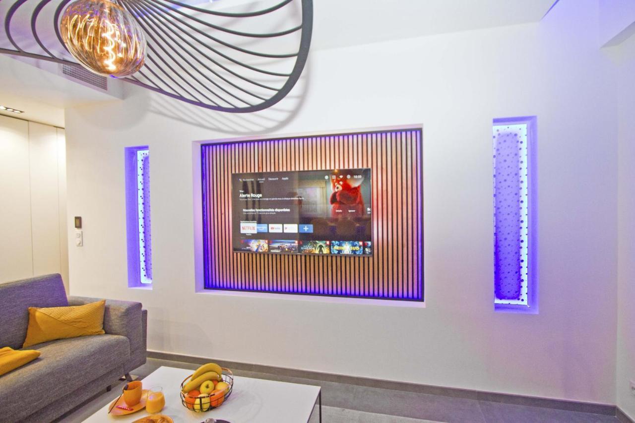 Luxury Garden Jacuzzi Promenade Apartment Nisa Exterior foto