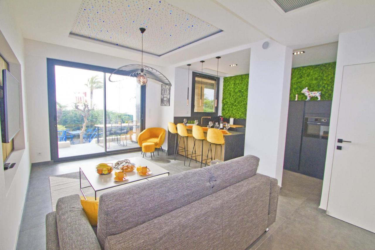 Luxury Garden Jacuzzi Promenade Apartment Nisa Exterior foto