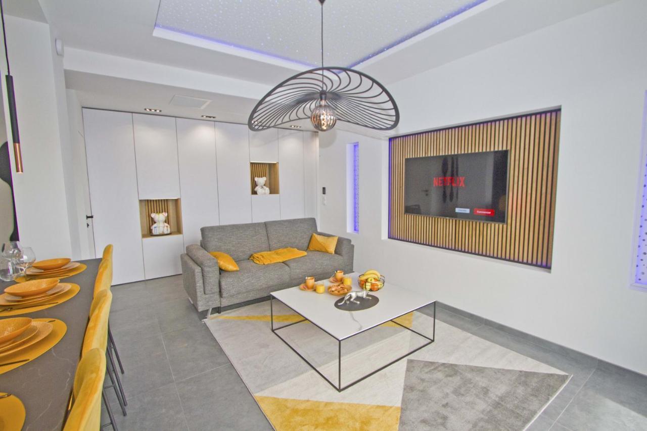 Luxury Garden Jacuzzi Promenade Apartment Nisa Exterior foto