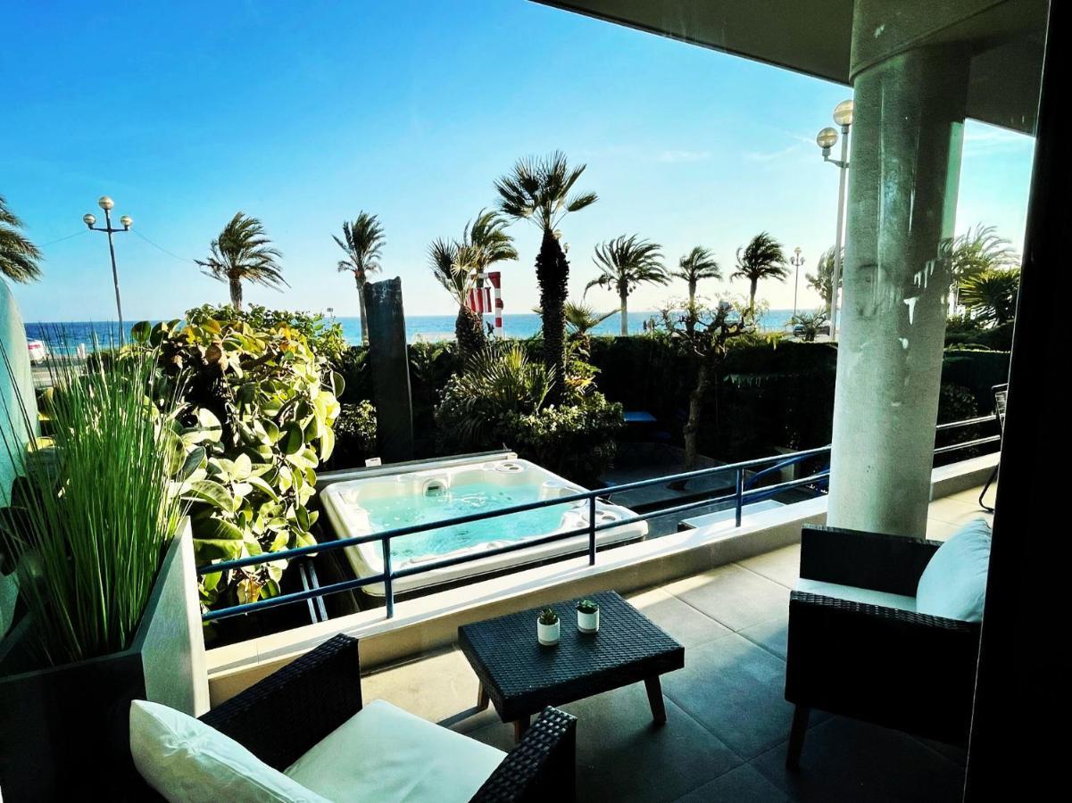 Luxury Garden Jacuzzi Promenade Apartment Nisa Exterior foto